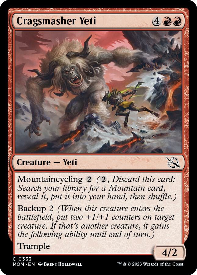 Cragsmasher Yeti, March of the Machine 333