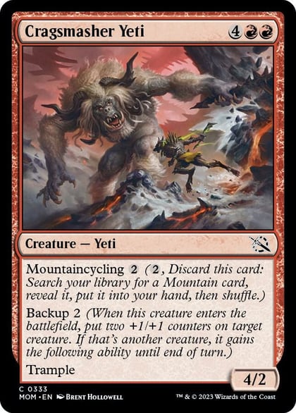 Cragsmasher Yeti, March of the Machine 333