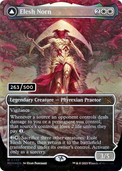 Elesh Norn (Serial Numbered), March of the Machine 338