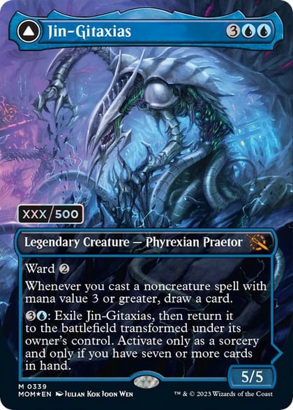 Jin-Gitaxias (Serial Numbered), March of the Machine 339