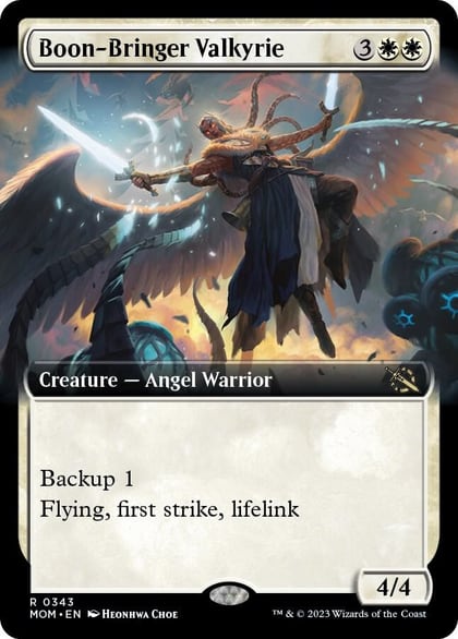 Boon-Bringer Valkyrie (Extended Art), March of the Machine 343