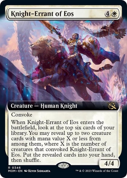 Knight-Errant of Eos (Extended Art), March of the Machine 346