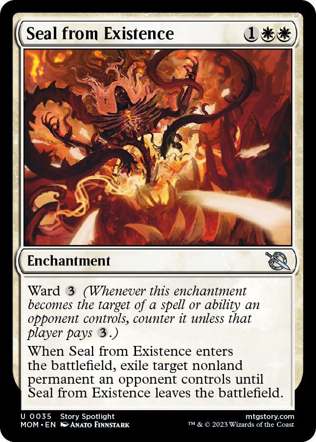 Seal from Existence, March of the Machine 35