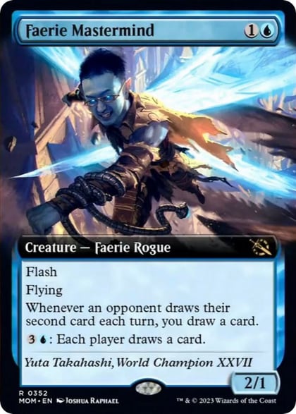 Faerie Mastermind (Extended Art), March of the Machine 352