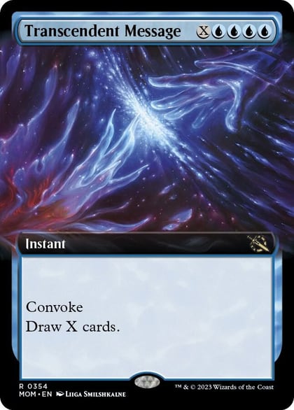 Transcendent Message (Extended Art), March of the Machine 354