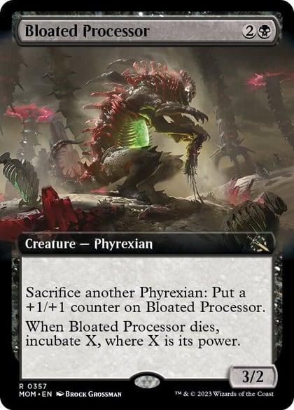 Bloated Processor (Extended Art), March of the Machine 357