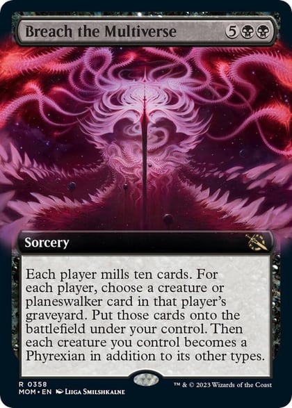 Breach the Multiverse (Extended Art), March of the Machine 358