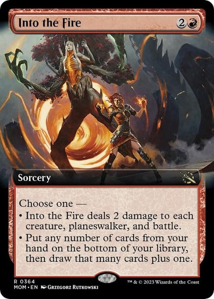 Into the Fire (Extended Art), March of the Machine 364