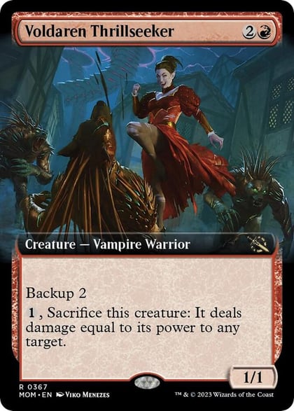 Voldaren Thrillseeker (Extended Art), March of the Machine 367