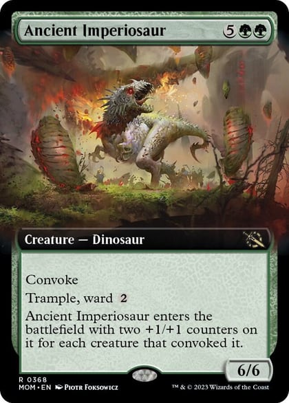 Ancient Imperiosaur (Extended Art), March of the Machine 368