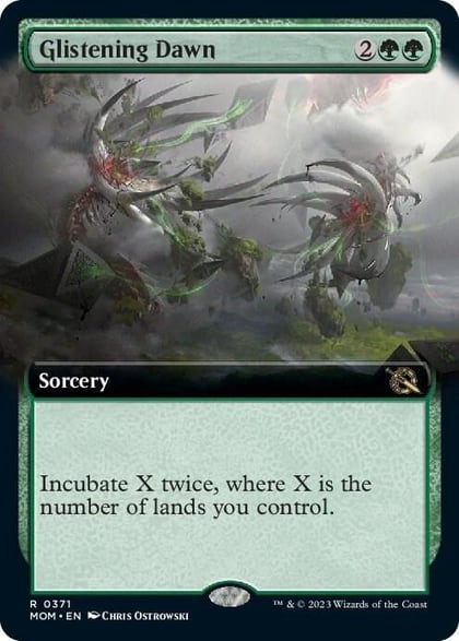 Glistening Dawn (Extended Art), March of the Machine 371