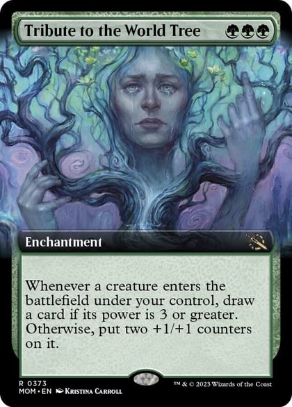 Tribute to the World Tree (Extended Art), March of the Machine 373