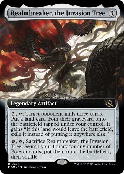 Realmbreaker, the Invasion Tree (Extended Art), March of the Machine 374