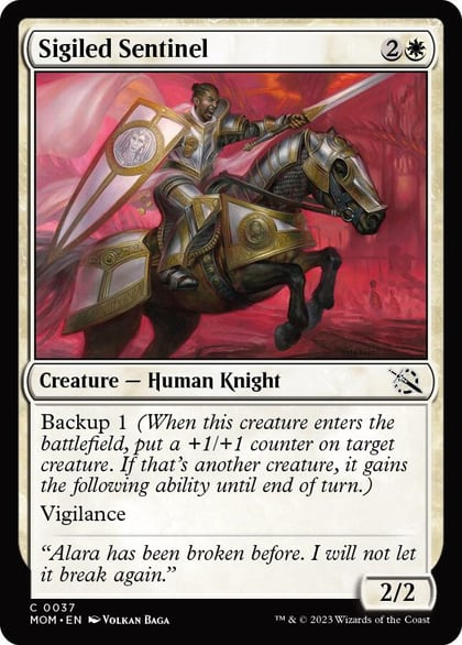 Sigiled Sentinel, March of the Machine 37