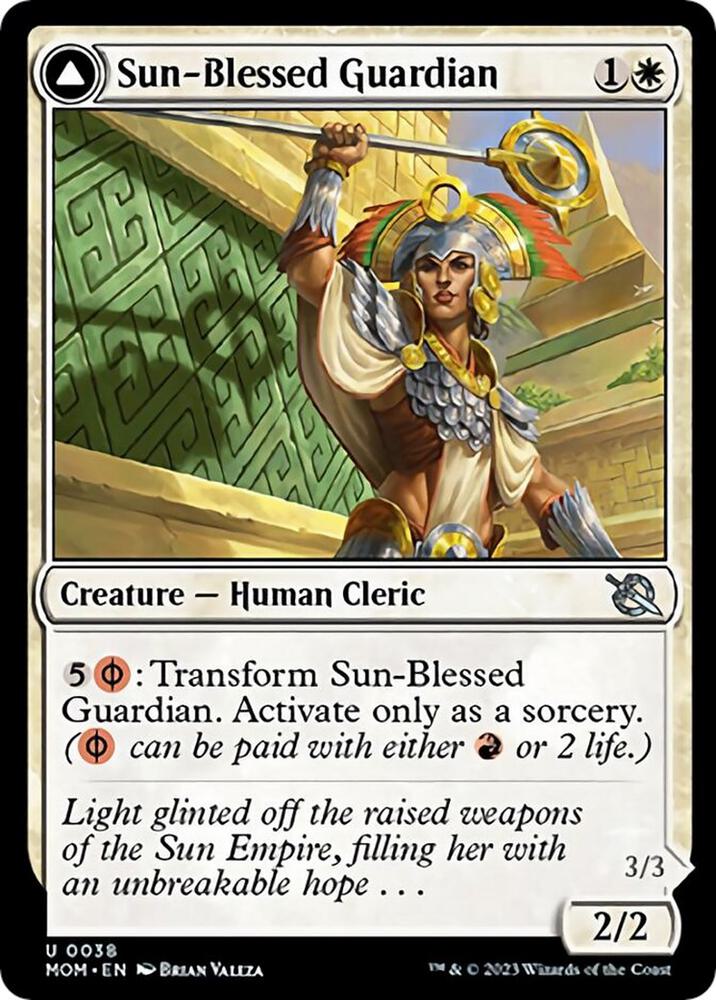 Sun-Blessed Guardian, March of the Machine 38