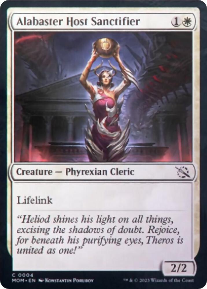 Alabaster Host Sanctifier, March of the Machine 4