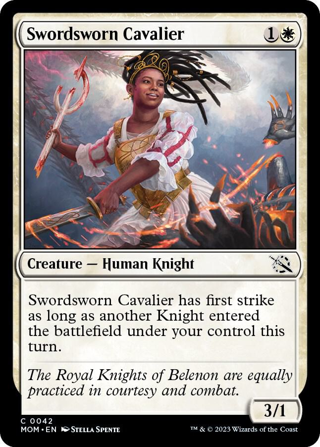 Swordsworn Cavalier, March of the Machine 42
