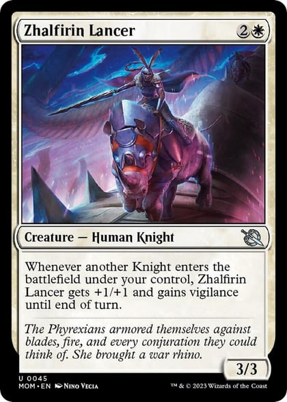 Zhalfirin Lancer, March of the Machine 45