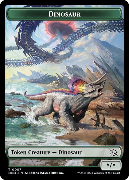 Dinosaur Token, March of the Machine 7