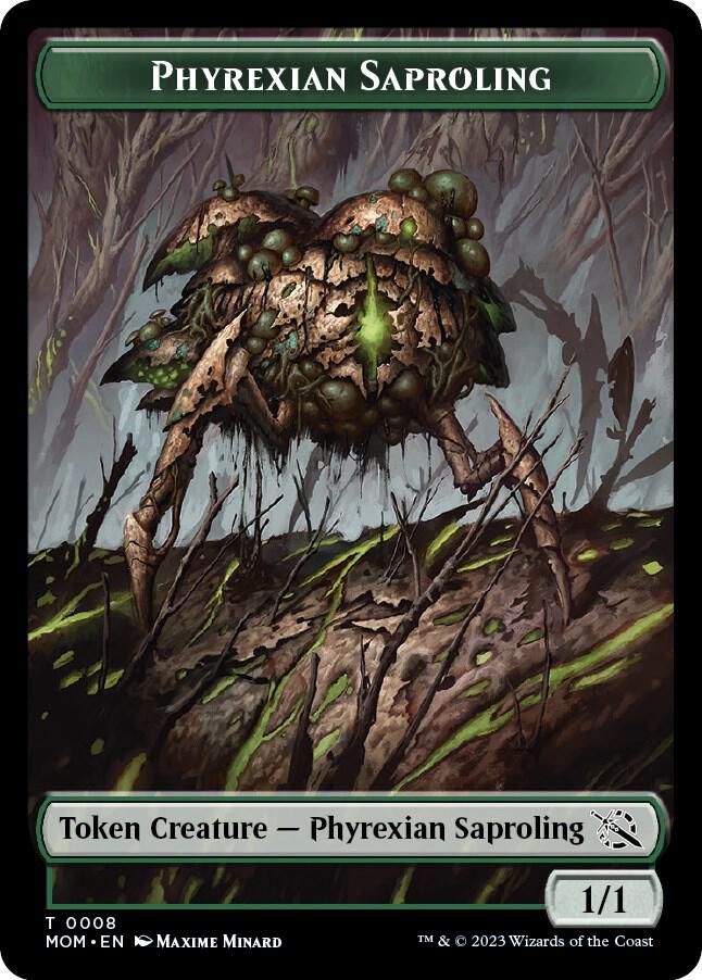 Phyrexian Saproling Token, March of the Machine 8