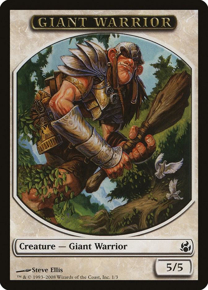 Giant Warrior Token, Morningtide 1