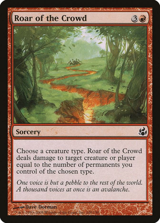 Roar of the Crowd, Morningtide 100