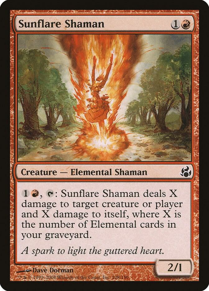 Sunflare Shaman, Morningtide 108