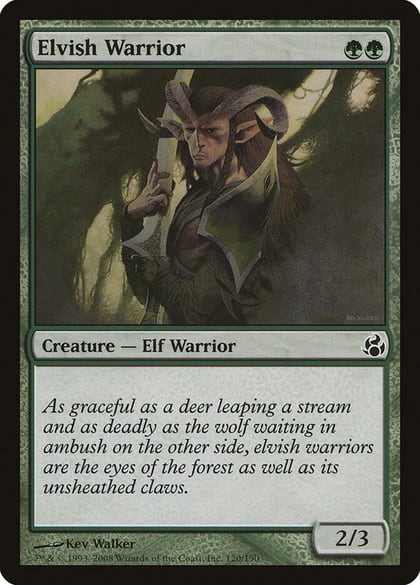 Elvish Warrior, Morningtide 120