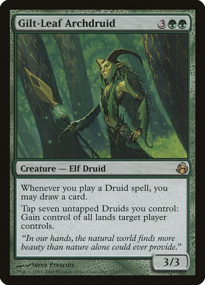 Gilt-Leaf Archdruid, Morningtide 124