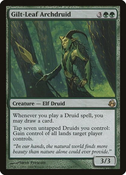 Gilt-Leaf Archdruid, Morningtide 124