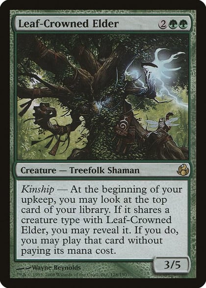 Leaf-Crowned Elder, Morningtide 128