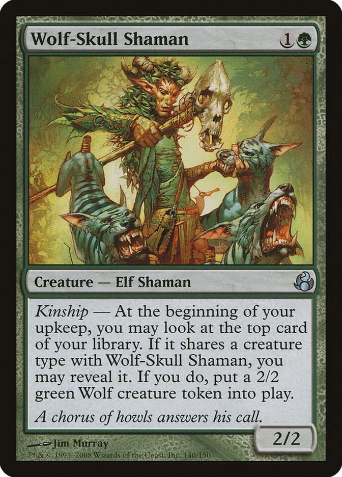 Wolf-Skull Shaman, Morningtide 140