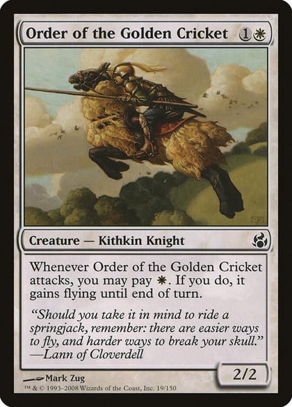 Order of the Golden Cricket, Morningtide 19