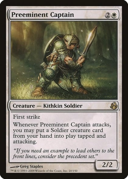 Preeminent Captain, Morningtide 20