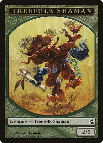 Treefolk Shaman Token, Morningtide 3