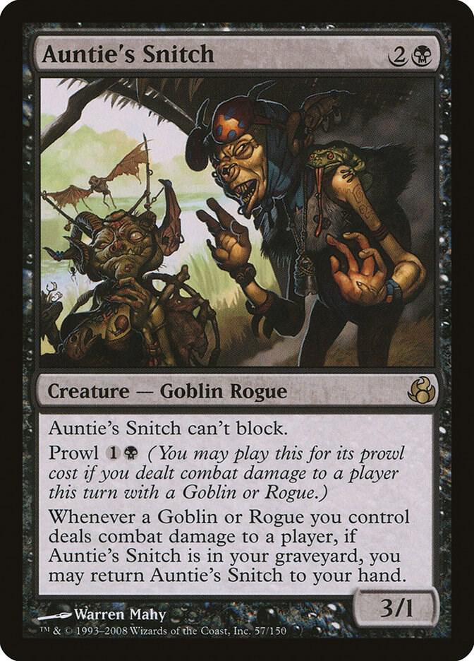 Auntie's Snitch, Morningtide 57