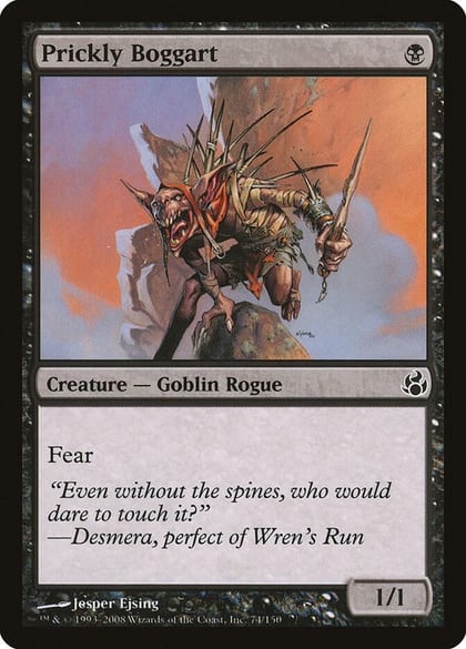 Prickly Boggart, Morningtide 74