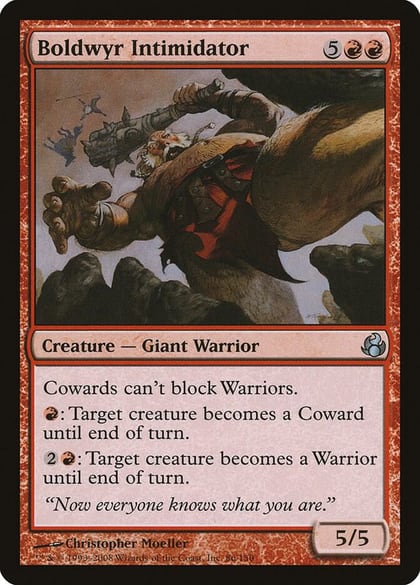 Boldwyr Intimidator, Morningtide 86