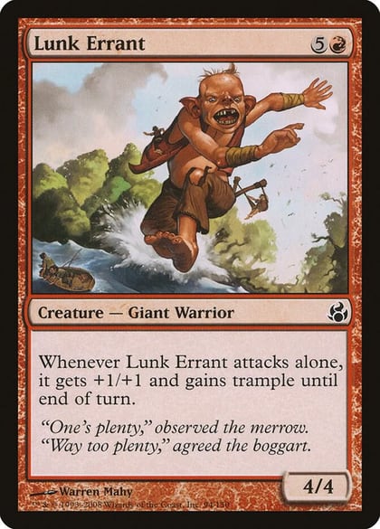 Lunk Errant, Morningtide 94