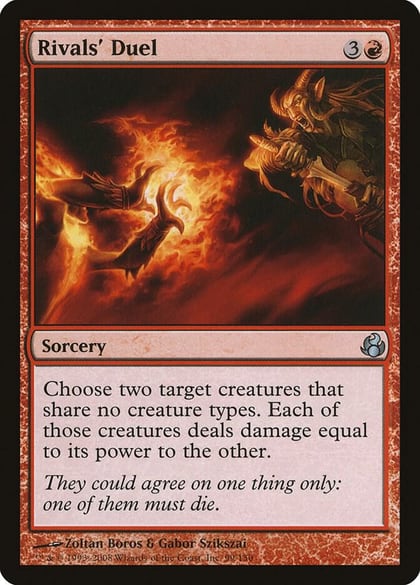 Rivals' Duel, Morningtide 99