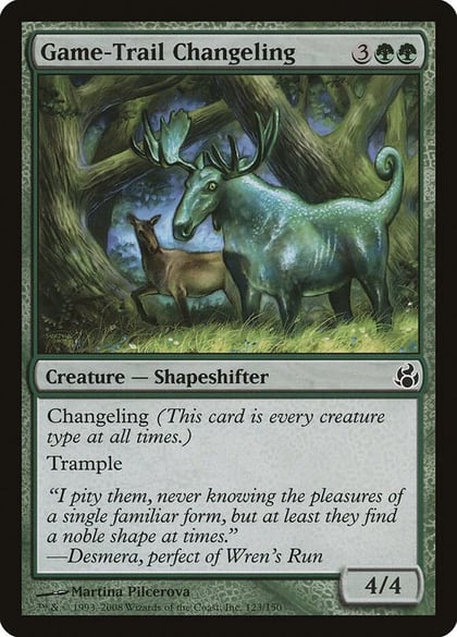 Game-Trail Changeling, Morningtide #17989