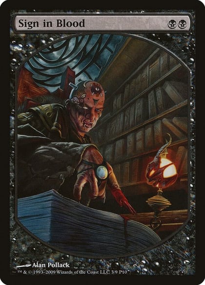 Sign in Blood, Magic Player Rewards 3