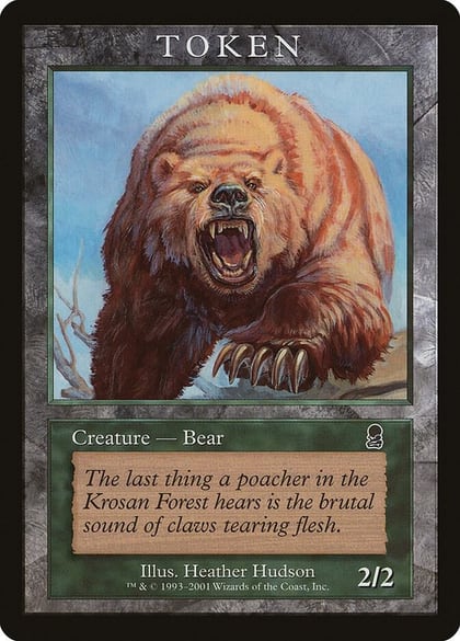 Bear Token (ODY), Magic Player Rewards #78614