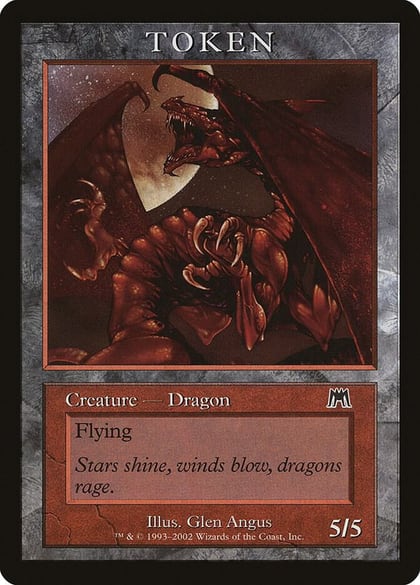 Dragon Token (ONS), Magic Player Rewards #78620