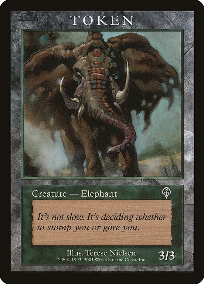 Elephant Token (INV), Magic Player Rewards #78621