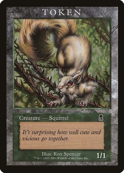 Squirrel Token (ODY), Magic Player Rewards #78634