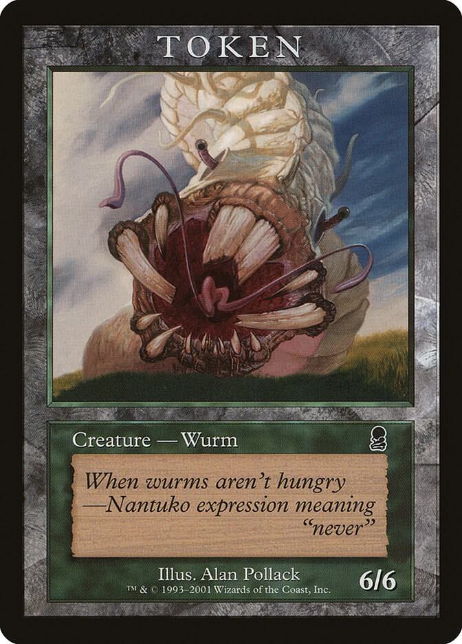 Wurm Token (ODY), Magic Player Rewards #78635