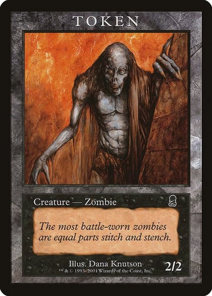 Zombie Token (ODY), Magic Player Rewards #78636