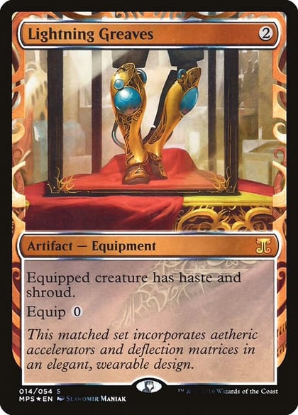Lightning Greaves, Masterpiece Series: Kaladesh Inventions 14