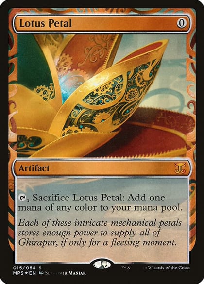 Lotus Petal, Masterpiece Series: Kaladesh Inventions 15